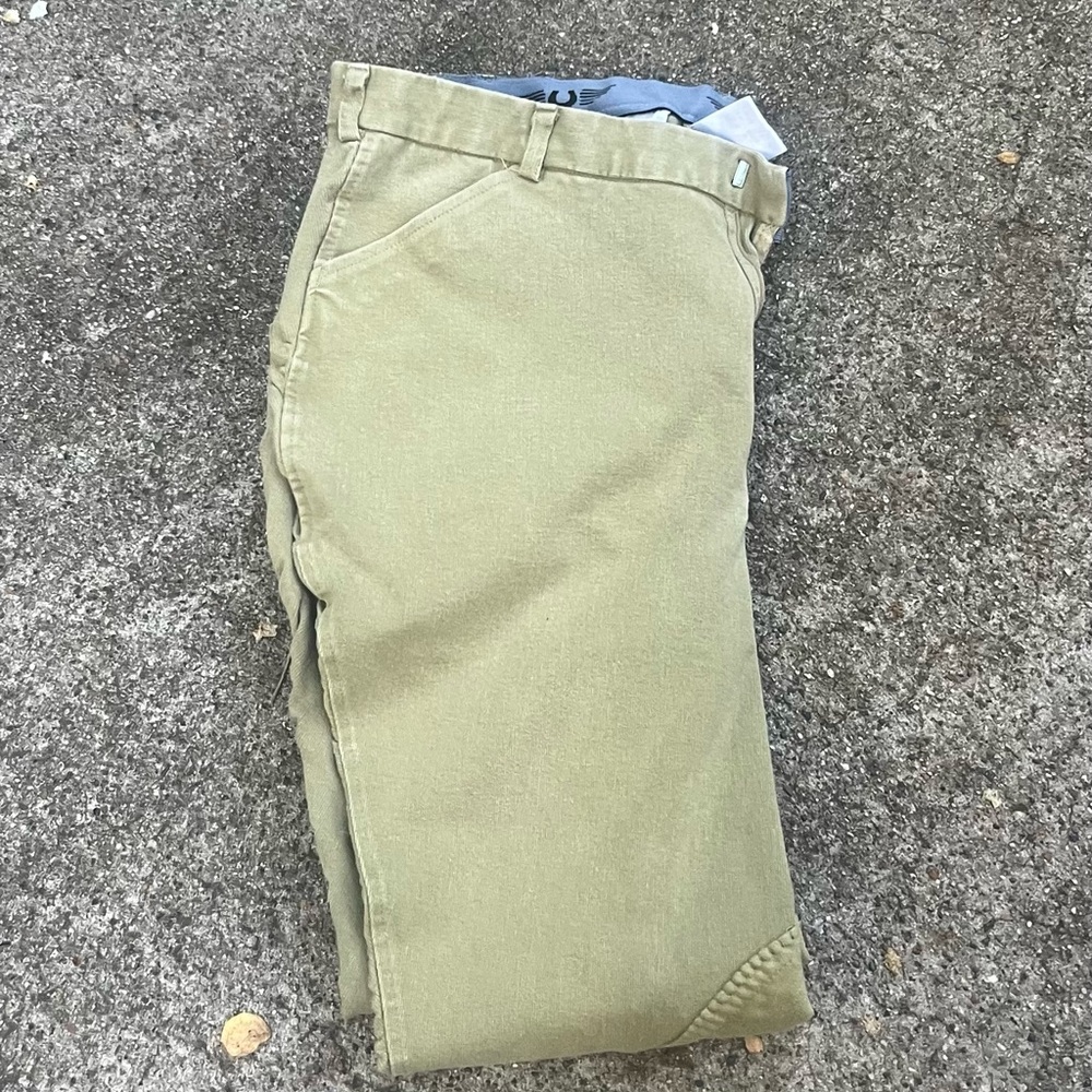 Men's Tan Tuffrider Patrol Breeches 38